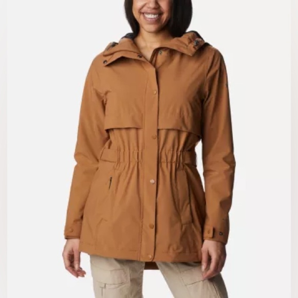 Columbia Women's Long Valley Rain Trench
Size Large